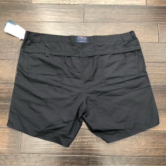 Hook And Tackle Outfitters Shorts Mens 52 Waist Black All Water Series Quick Dry - Picture 2 of 16